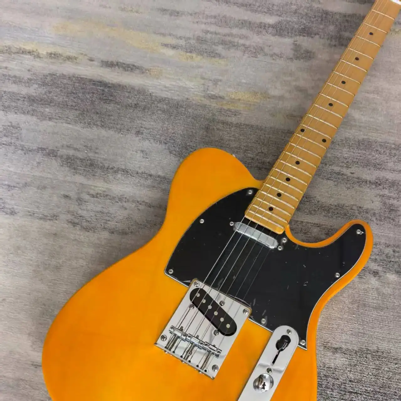 TL Transparent Yellow 6-Chord Electric Guitar, Real Shipping Picture, In Stock
TL Transparent Yellow 6-Chord Electric Guitar, Real Shipping Picture, In Stock