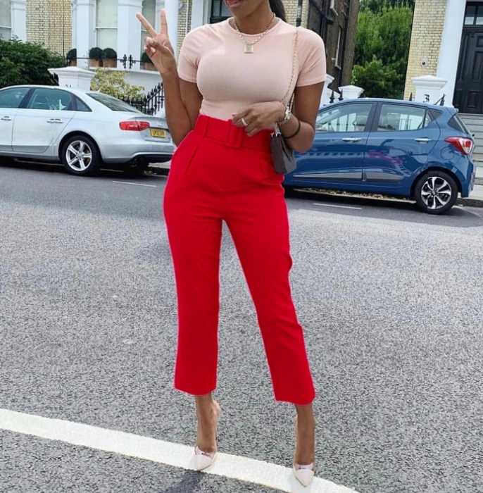 Elegant and Fashionable 2024 Spring Summer Women's Pants Ol Professional Suit Pants High Waist Casual Small Leg Pants
Elegant and Fashionable 2024 Spring Summer Women's Pants Ol Professional Suit Pants High Waist Casual Small Leg Pants
