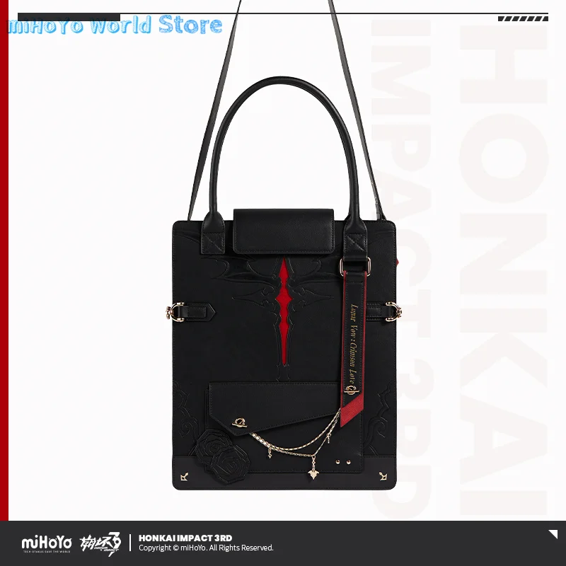 Official Genuine Honkai Impact 3 Theresa Apocalypse Lunar Vow Crimson Love Themed PU Shoulder Bag Doujin Tote Bag In Stock
Official Genuine Honkai Impact 3 Theresa Apocalypse Lunar Vow Crimson Love Themed PU Shoulder Bag Doujin Tote Bag In Stock