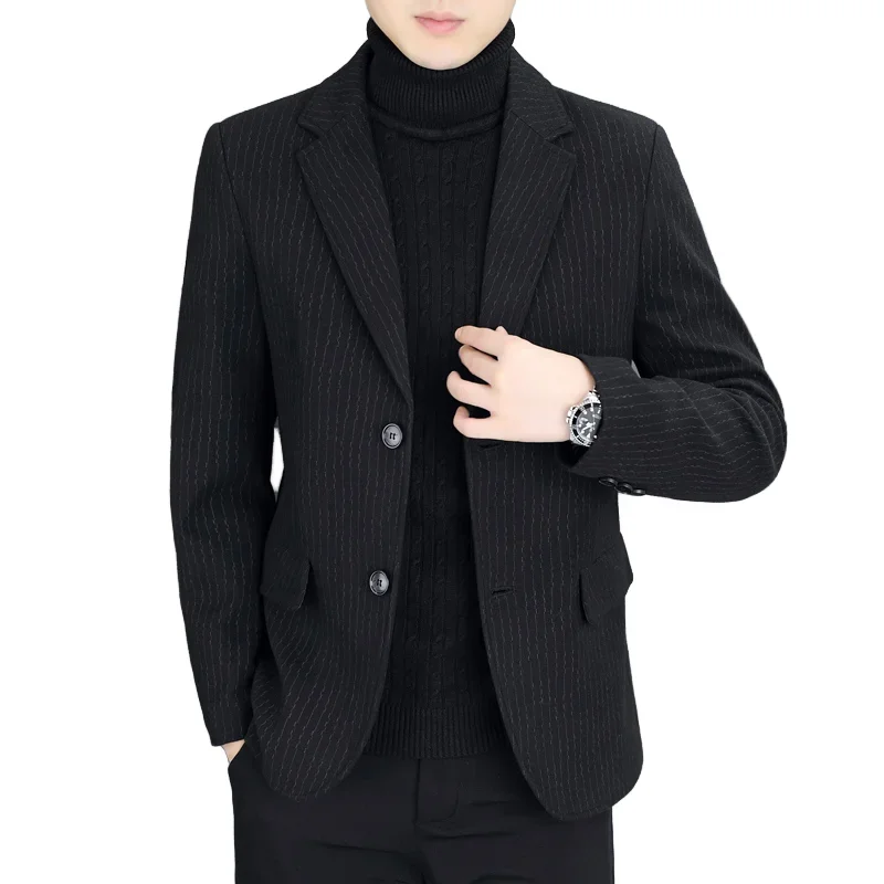 Autumn and Winter Men's Woolen Long Overcoat Korean Plaid Youth Leisure Suit with Trench Outerwear Fashion Jacket
Autumn and Winter Men's Woolen Long Overcoat Korean Plaid Youth Leisure Suit with Trench Outerwear Fashion Jacket