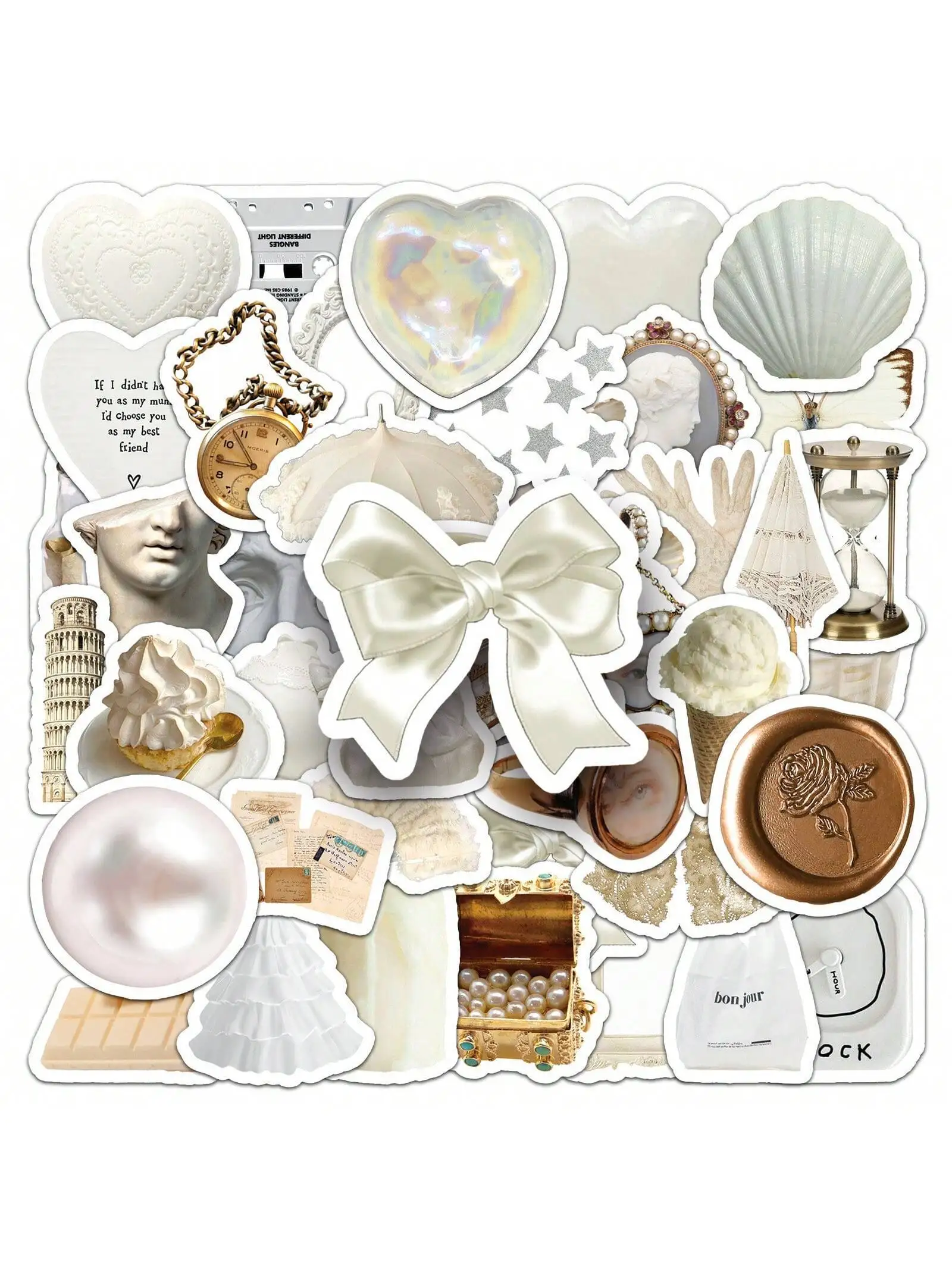 50pcs White Small Object Cute Funny Aesthetics Decals Graffiti Waterproof Stickers Pack For Adults Teen Decorated Suitcase Water
50pcs White Small Object Cute Funny Aesthetics Decals Graffiti Waterproof Stickers Pack For Adults Teen Decorated Suitcase Water