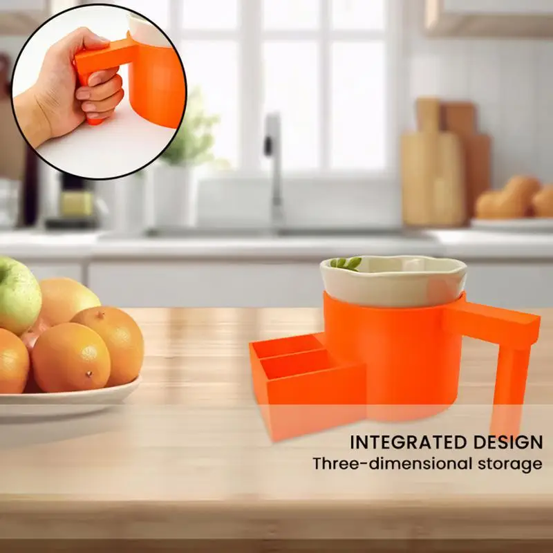 Coffee Mug Holder Counter Mug Holder With Handle Non-Slip Stand Drink Carrier Portable Storage Organizer Double Compartment Base
Coffee Mug Holder Counter Mug Holder With Handle Non-Slip Stand Drink Carrier Portable Storage Organizer Double Compartment Base