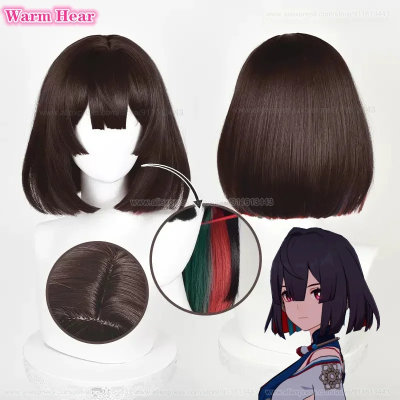 High Quality Xueyi Cosplay Wig Game WigsShort 32cm Dark Brown Cosplay Anime Wig Heat Resistant Fibre Wigs + Wig Cap
High Quality Xueyi Cosplay Wig Game WigsShort 32cm Dark Brown Cosplay Anime Wig Heat Resistant Fibre Wigs + Wig Cap