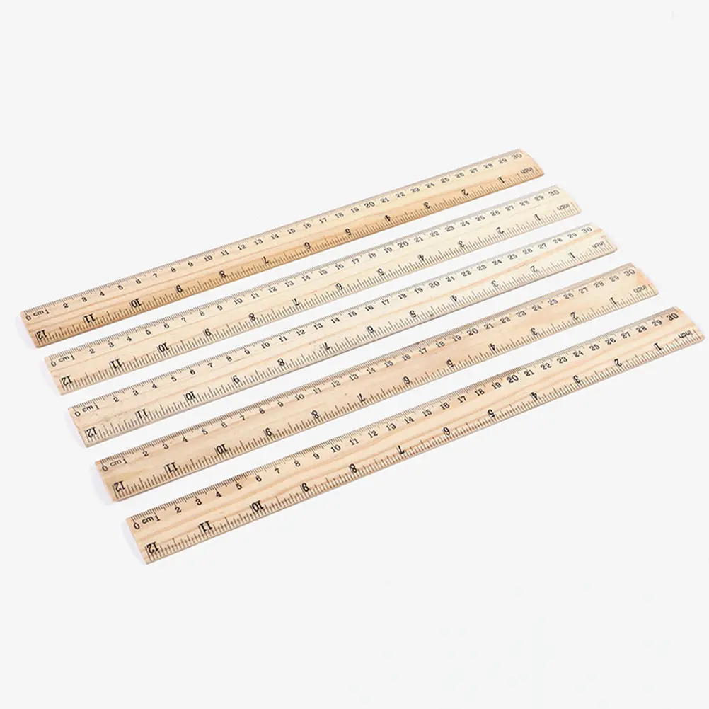10 Pcs Wooden Ruler Sewing Woodworking Positioning Scribing Teaching Measuring for Multi-function Portable Straight
10 Pcs Wooden Ruler Sewing Woodworking Positioning Scribing Teaching Measuring for Multi-function Portable Straight