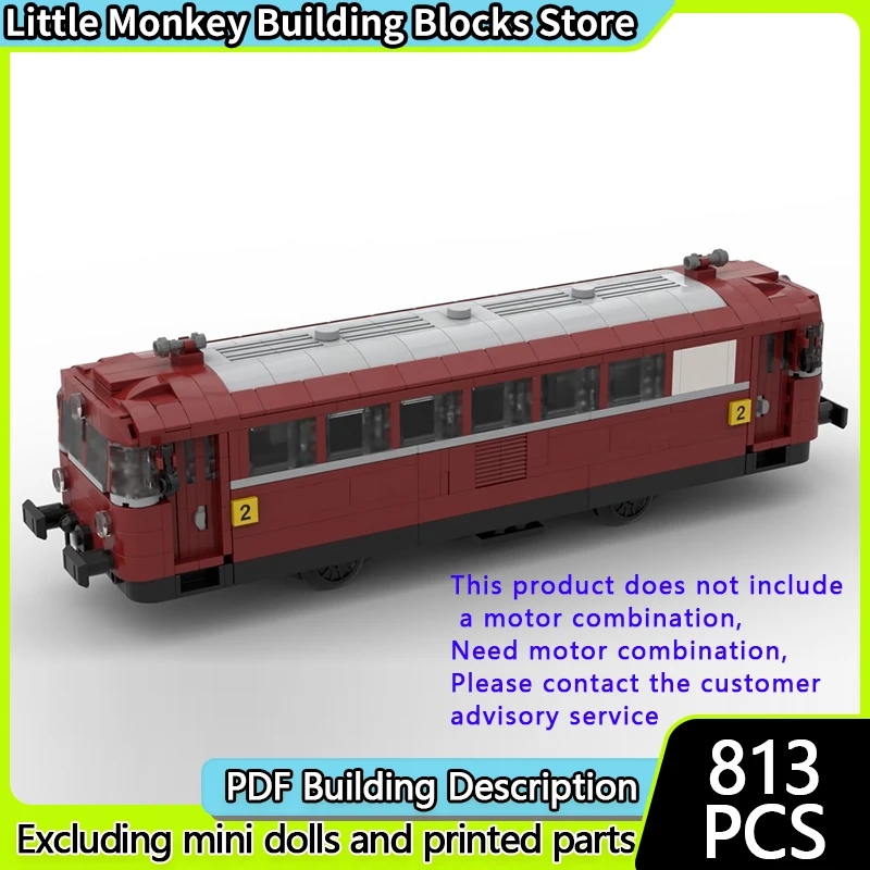 City Car Model MOC Building Bricks VT98 Type Rail Passenger Train Modular Technology Children Holiday Gifts Assemble Toys Suit
City Car Model MOC Building Bricks VT98 Type Rail Passenger Train Modular Technology Children Holiday Gifts Assemble Toys Suit