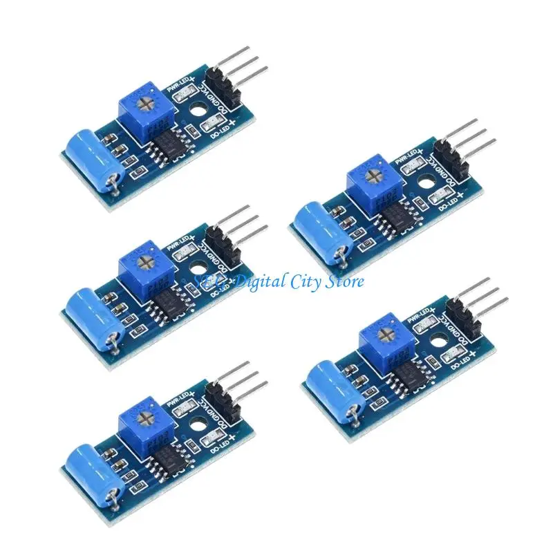 U75B 5Pcs SW420 Vibration Sensory Module Low Frequency Motion Detection Application Vibration Switcher For Microcontroller
U75B 5Pcs SW420 Vibration Sensory Module Low Frequency Motion Detection Application Vibration Switcher For Microcontroller