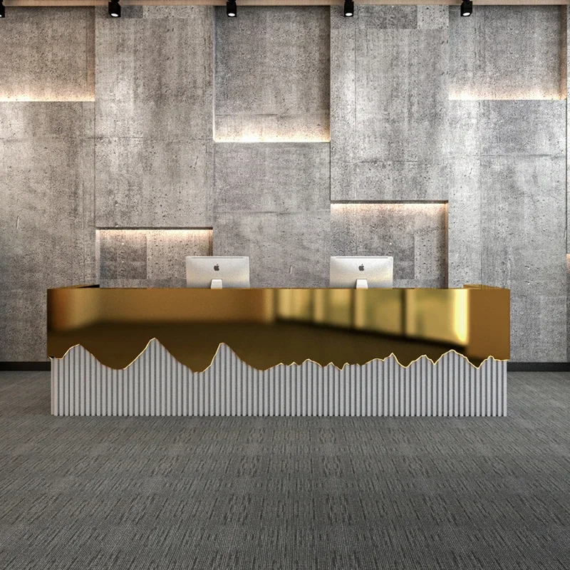 Furniture For Stores Hairdressing Reception Counter Table Spa Front Desk Clothes Church Acrylic Lectern Muebles Salon Black
Furniture For Stores Hairdressing Reception Counter Table Spa Front Desk Clothes Church Acrylic Lectern Muebles Salon Black