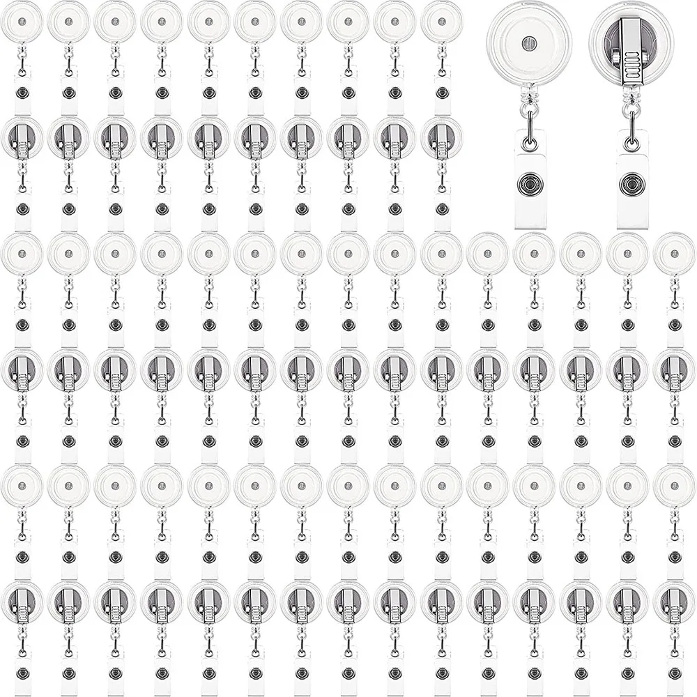 10pcs High Quality ABS Silicone Retractable Hospital Nurse Badge Holder Reel Cute Cartoon ID Card Holder Keychains
10pcs High Quality ABS Silicone Retractable Hospital Nurse Badge Holder Reel Cute Cartoon ID Card Holder Keychains
