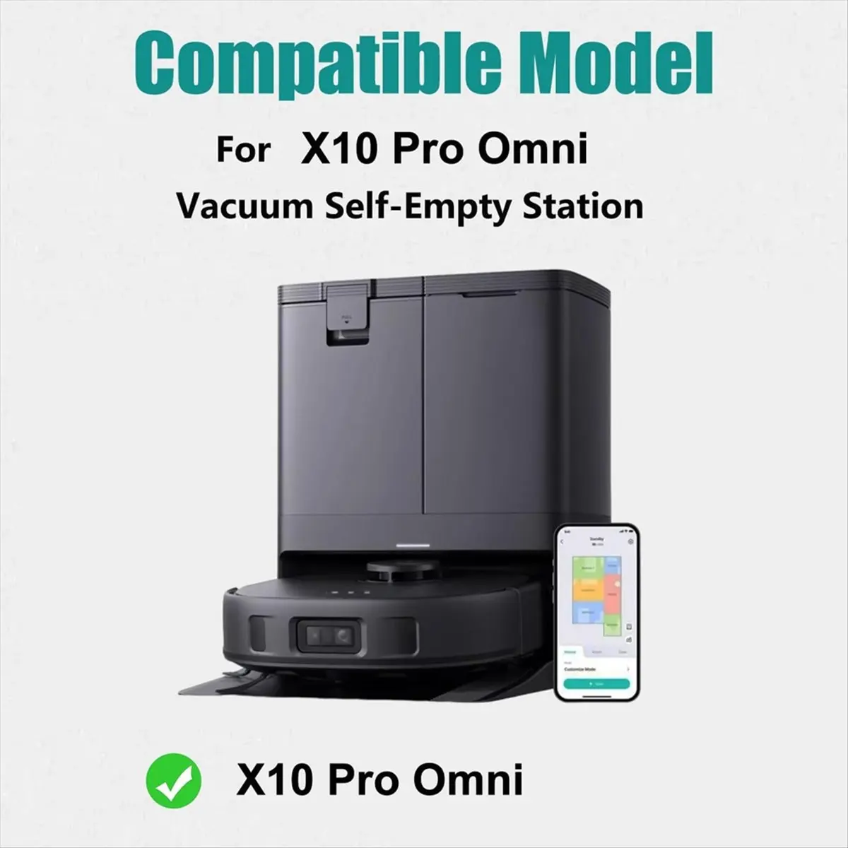 A99X для робота-пылесоса X10 Pro Omni: моющиеся и многоразовые основные и боковые щетки, HEPA-фильтр, тряпка для влажной уборки, мешки для сбора пыли
A99X для робота-пылесоса X10 Pro Omni: моющиеся и многоразовые основные и боковые щетки, HEPA-фильтр, тряпка для влажной уборки, мешки для сбора пыли