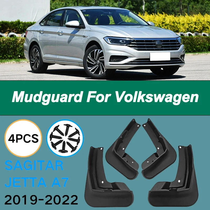 For Volkswagen Sagitar Jetta A7 2019-2022 Automotive Mudguard Waterproof Prevent Mud Splashing Car Mud Flaps 4pcs Accessories 
For Volkswagen Sagitar Jetta A7 2019-2022 Automotive Mudguard Waterproof Prevent Mud Splashing Car Mud Flaps 4pcs Accessories