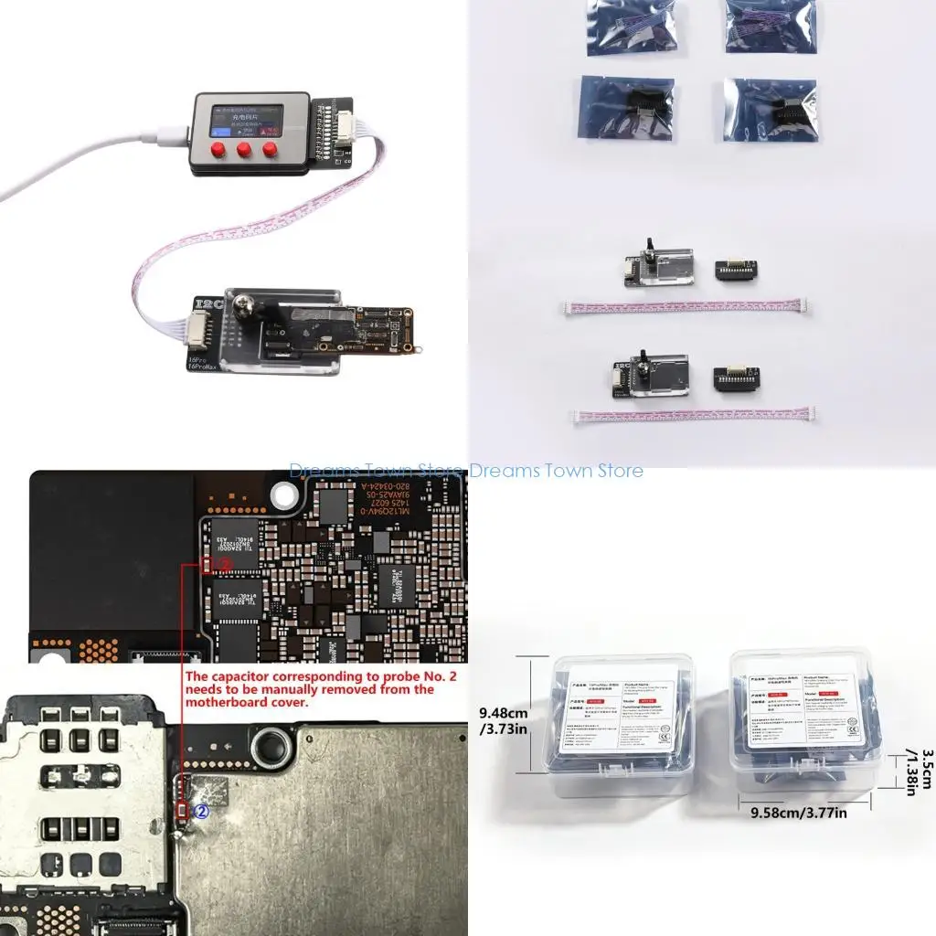 HX6A Anti Slip Transparent Repair Fixture Allows Direct Code Chip Access Without Phone Disassembly For Phone Models
HX6A Anti Slip Transparent Repair Fixture Allows Direct Code Chip Access Without Phone Disassembly For Phone Models