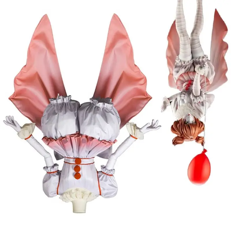 Pennywise Cosplay Joker's Return to the Soul Costume Horror Girls Dress Up Dress Lolita Bloomers Suits Halloween Clown Gown
Pennywise Cosplay Joker's Return to the Soul Costume Horror Girls Dress Up Dress Lolita Bloomers Suits Halloween Clown Gown