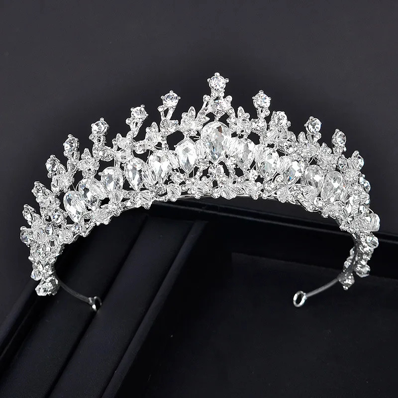 Sparkly Baroque Crystal Vintage Bridal Headdress Royal Queen King Crowns Rhinestone Wedding Accessories
Sparkly Baroque Crystal Vintage Bridal Headdress Royal Queen King Crowns Rhinestone Wedding Accessories