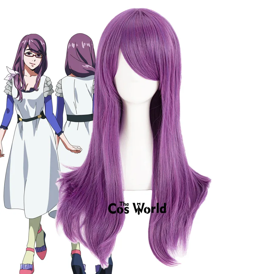Tokyo Ghoul Kamishiro Rize 60cm Long Straight Anime Cosplay Wigs Fiber Heat Resistant Synthetic Hair + Wig Cap
Tokyo Ghoul Kamishiro Rize 60cm Long Straight Anime Cosplay Wigs Fiber Heat Resistant Synthetic Hair + Wig Cap