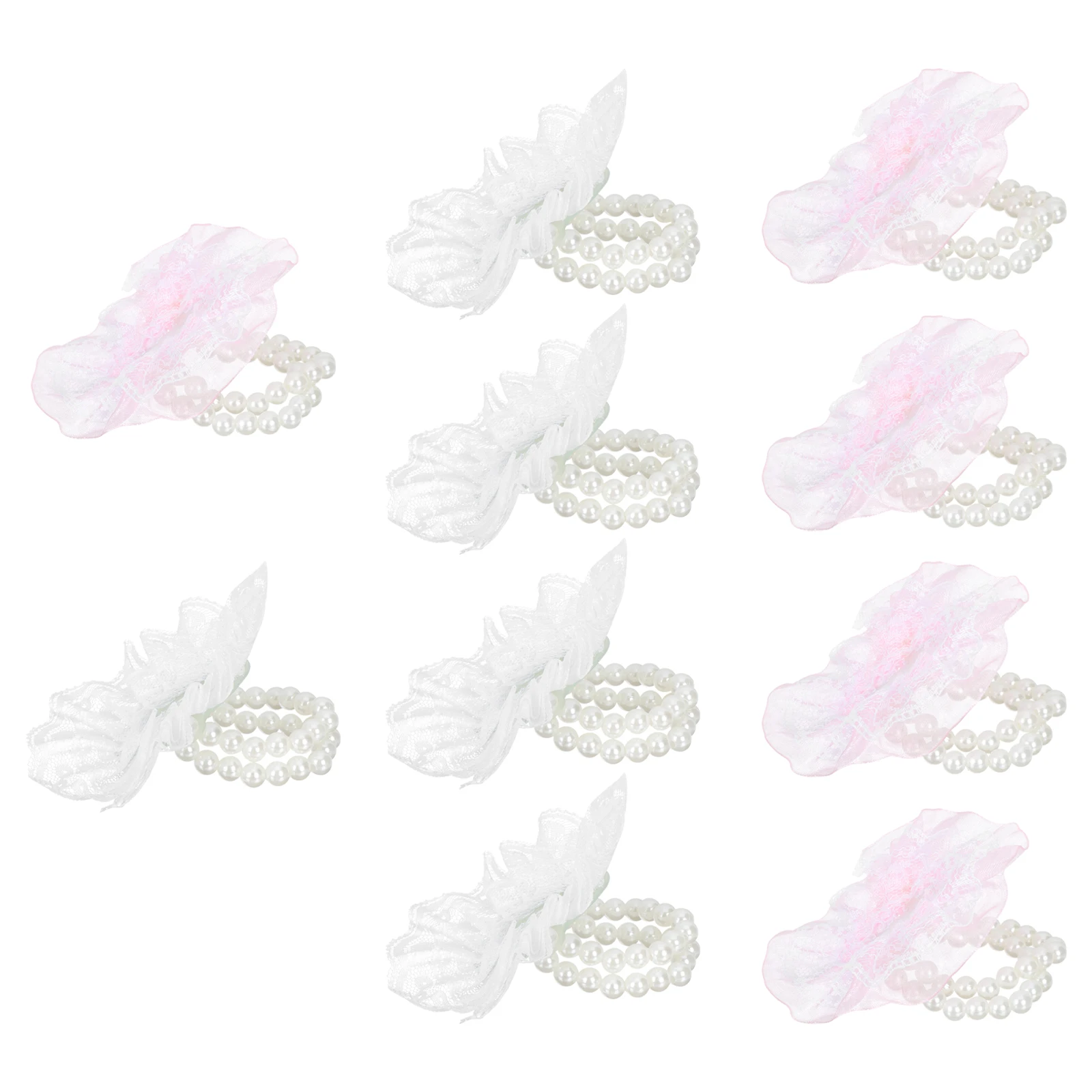 10pcs Pearl H Flower s Lace Bracelet Bride Wedding Accessory Elegant Beautiful Charm Decor Costume Jewelry
10pcs Pearl H Flower s Lace Bracelet Bride Wedding Accessory Elegant Beautiful Charm Decor Costume Jewelry