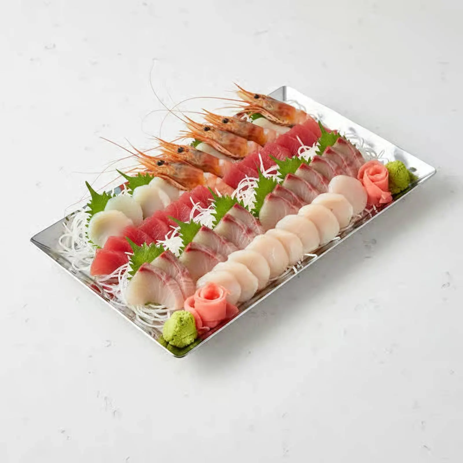 Sashimi Ice Platter Elegant Design Decorative Serving Dish Stainless Steel Serving Tray Long-Lasting Cold Food Server Easy To
Sashimi Ice Platter Elegant Design Decorative Serving Dish Stainless Steel Serving Tray Long-Lasting Cold Food Server Easy To