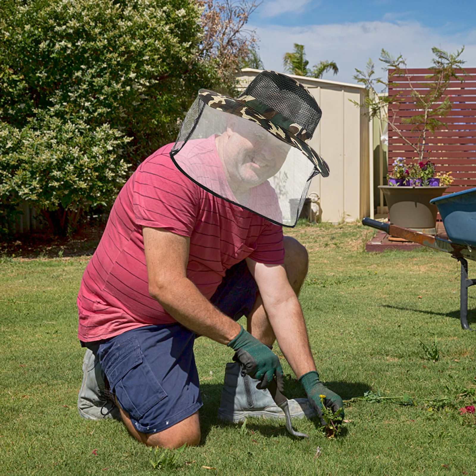 Lightweight Breathable Anti-Insect Mosquito Net For Outdoor Hiking Fishing Hunting Travel Beekeeping Boonie Wide Brim Mesh Cap
Lightweight Breathable Anti-Insect Mosquito Net For Outdoor Hiking Fishing Hunting Travel Beekeeping Boonie Wide Brim Mesh Cap