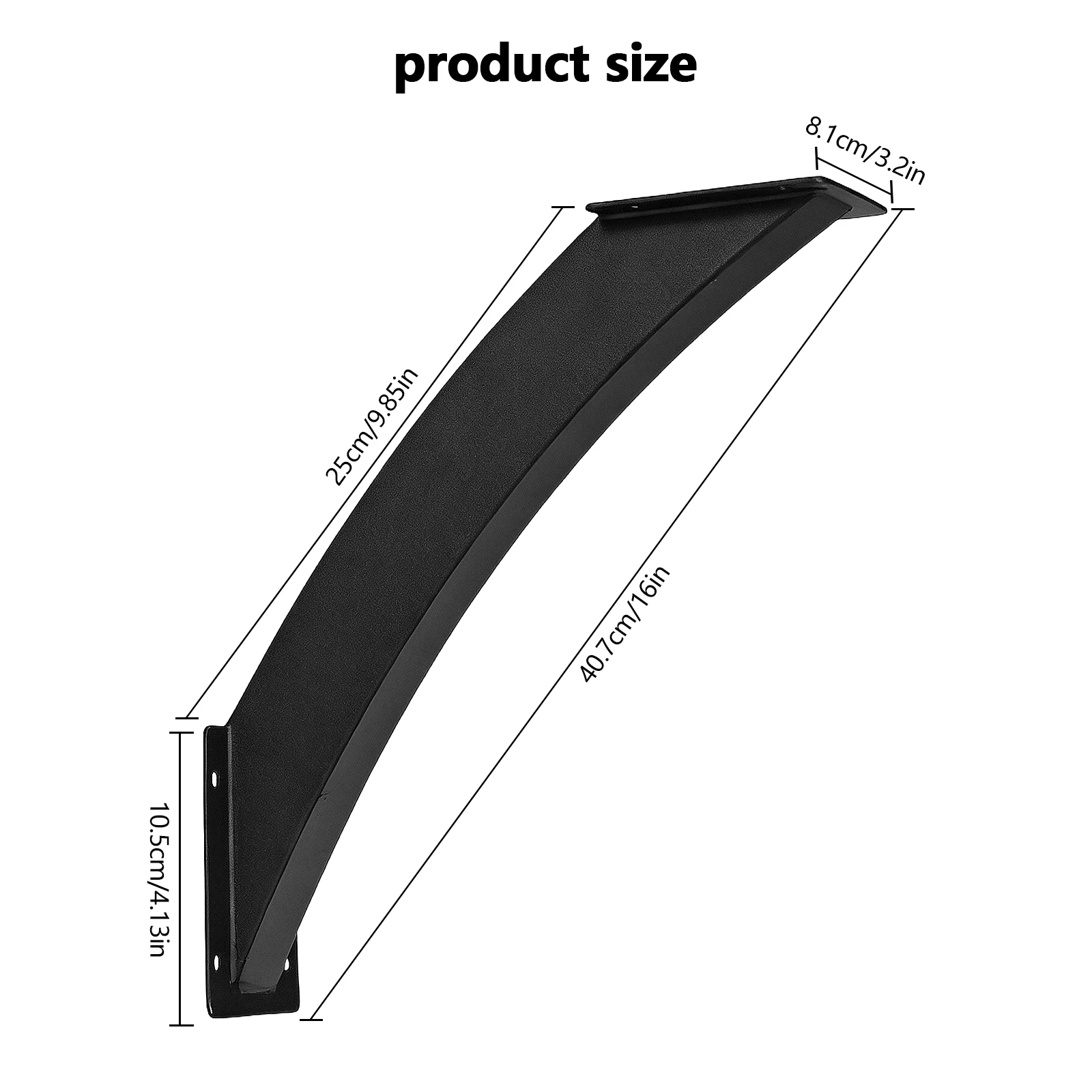 Metel Pergola Post Bracket 4x4in (Actual 3.2x3.2in) Angle Pergola Bracket with Mounting Screws for Gazebos Porches Accessories
Metel Pergola Post Bracket 4x4in (Actual 3.2x3.2in) Angle Pergola Bracket with Mounting Screws for Gazebos Porches Accessories