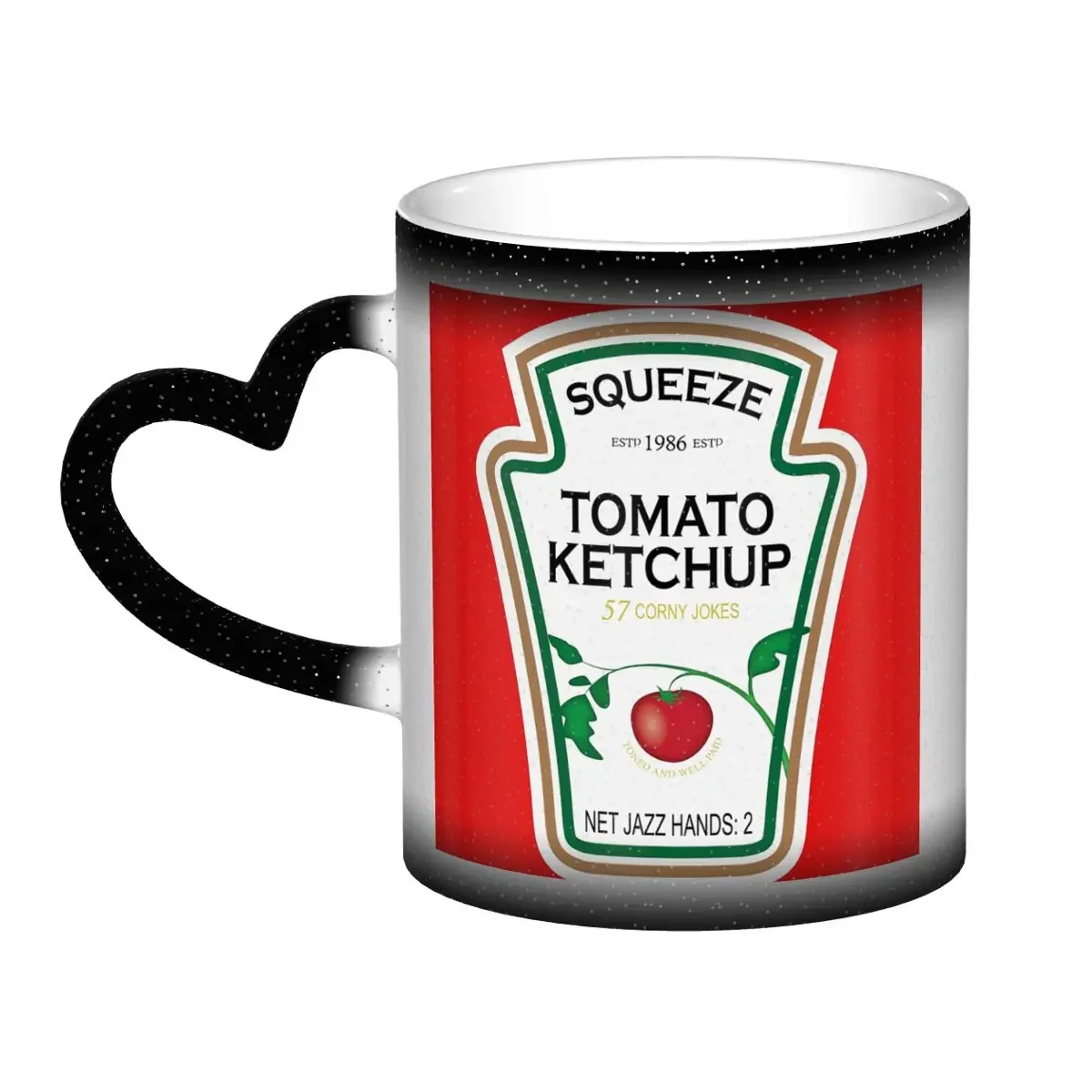 Funny Ketchup Label Mug Funny Ceramic Coffee Cups Tea Mugs Milk Cup Drinkware Gifts for Friends
Funny Ketchup Label Mug Funny Ceramic Coffee Cups Tea Mugs Milk Cup Drinkware Gifts for Friends