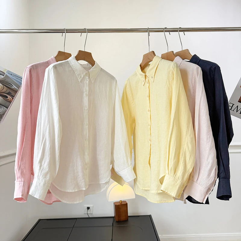 Nordic Comfortable Linen Long Sleeve Shirt Loose Fit Collared Casual Style Breathable Sun Protection Women's Premium Shirt
Nordic Comfortable Linen Long Sleeve Shirt Loose Fit Collared Casual Style Breathable Sun Protection Women's Premium Shirt