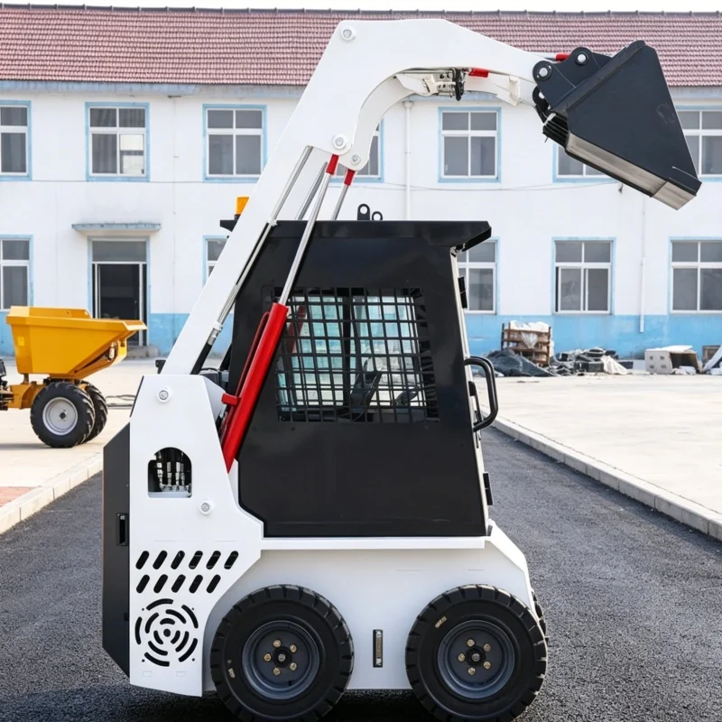 Customized Reinforced Ride-on Skid Steer Transporter, Skid Steer Loader, Heavy-duty Construction Handling Loader
Customized Reinforced Ride-on Skid Steer Transporter, Skid Steer Loader, Heavy-duty Construction Handling Loader