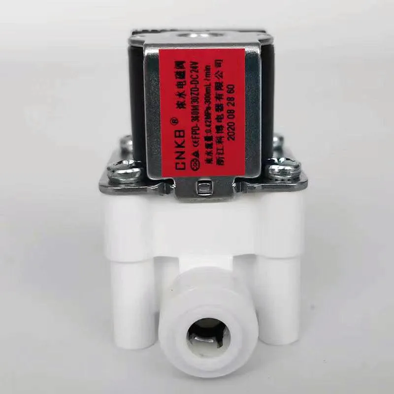 The latest water purifier inlet solenoid valve CNKB low and high pressure valve, wastewater combination flushing valve 300CC
The latest water purifier inlet solenoid valve CNKB low and high pressure valve, wastewater combination flushing valve 300CC