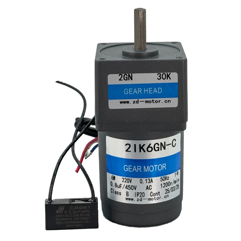 For UL CE RoHS certified 2IK6GN-C/2GN15K 220V 6w speed control single phase AC induction motor 50/60Hz frequency motor
For UL CE RoHS certified 2IK6GN-C/2GN15K 220V 6w speed control single phase AC induction motor 50/60Hz frequency motor