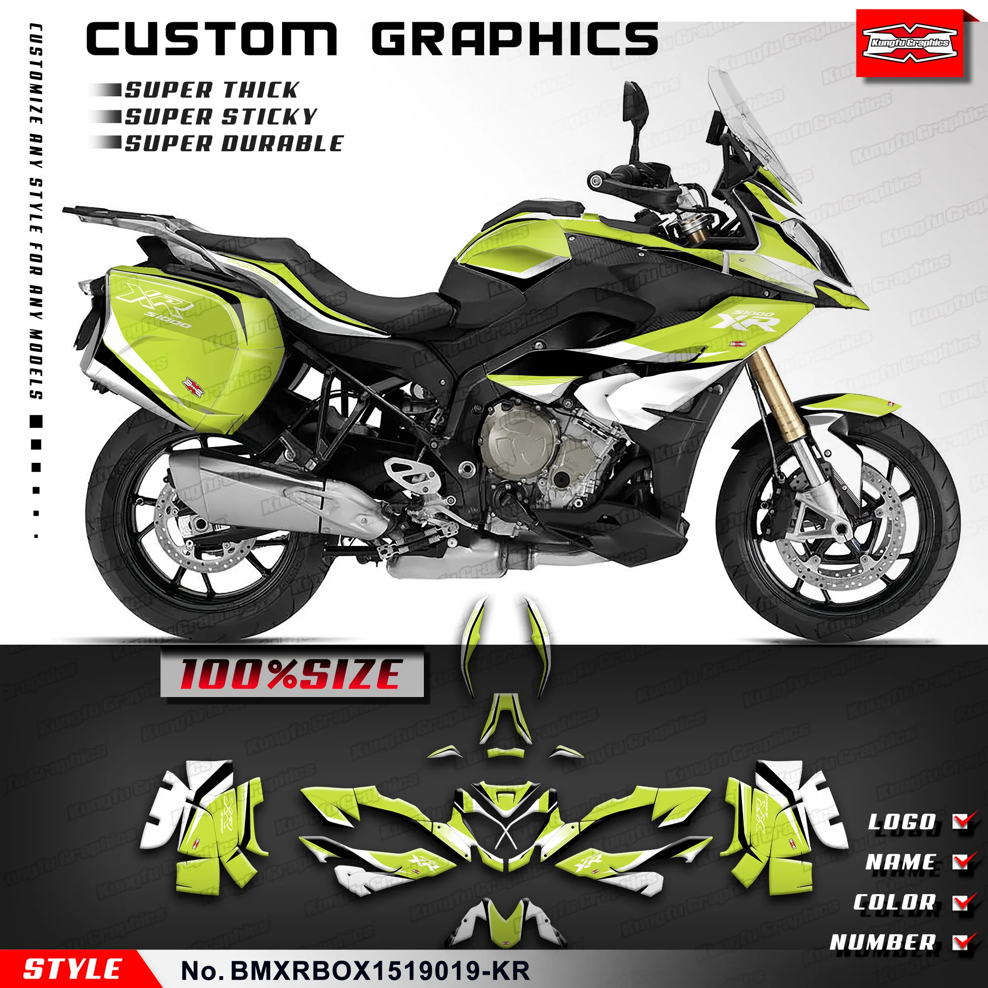 KUNGFU GRAPHICS Custom Racing Sticker Motorcycle Decals for S1000XR S 1000 XR 2015 2016 2017 2018 2019, BMXRBOX1519019-KR
KUNGFU GRAPHICS Custom Racing Sticker Motorcycle Decals for S1000XR S 1000 XR 2015 2016 2017 2018 2019, BMXRBOX1519019-KR