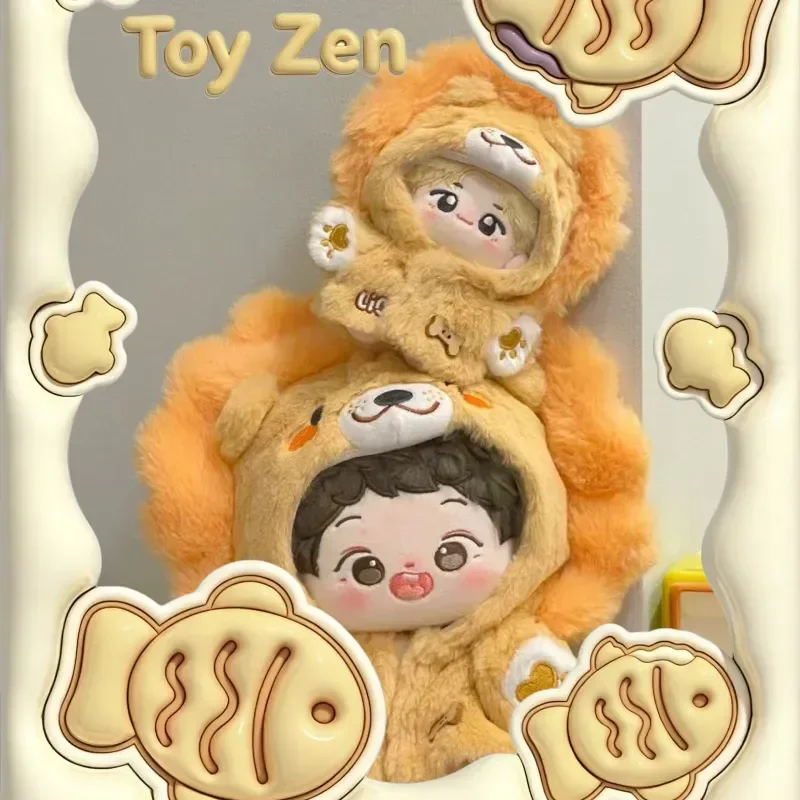 Doll Clothes Jacket 20cm 10cm Dress-Up Doll Outfit Cute Cartoon Lion One-Piece Kawaii Decoration Cosplay Toy Surprise Xams Gift
Doll Clothes Jacket 20cm 10cm Dress-Up Doll Outfit Cute Cartoon Lion One-Piece Kawaii Decoration Cosplay Toy Surprise Xams Gift