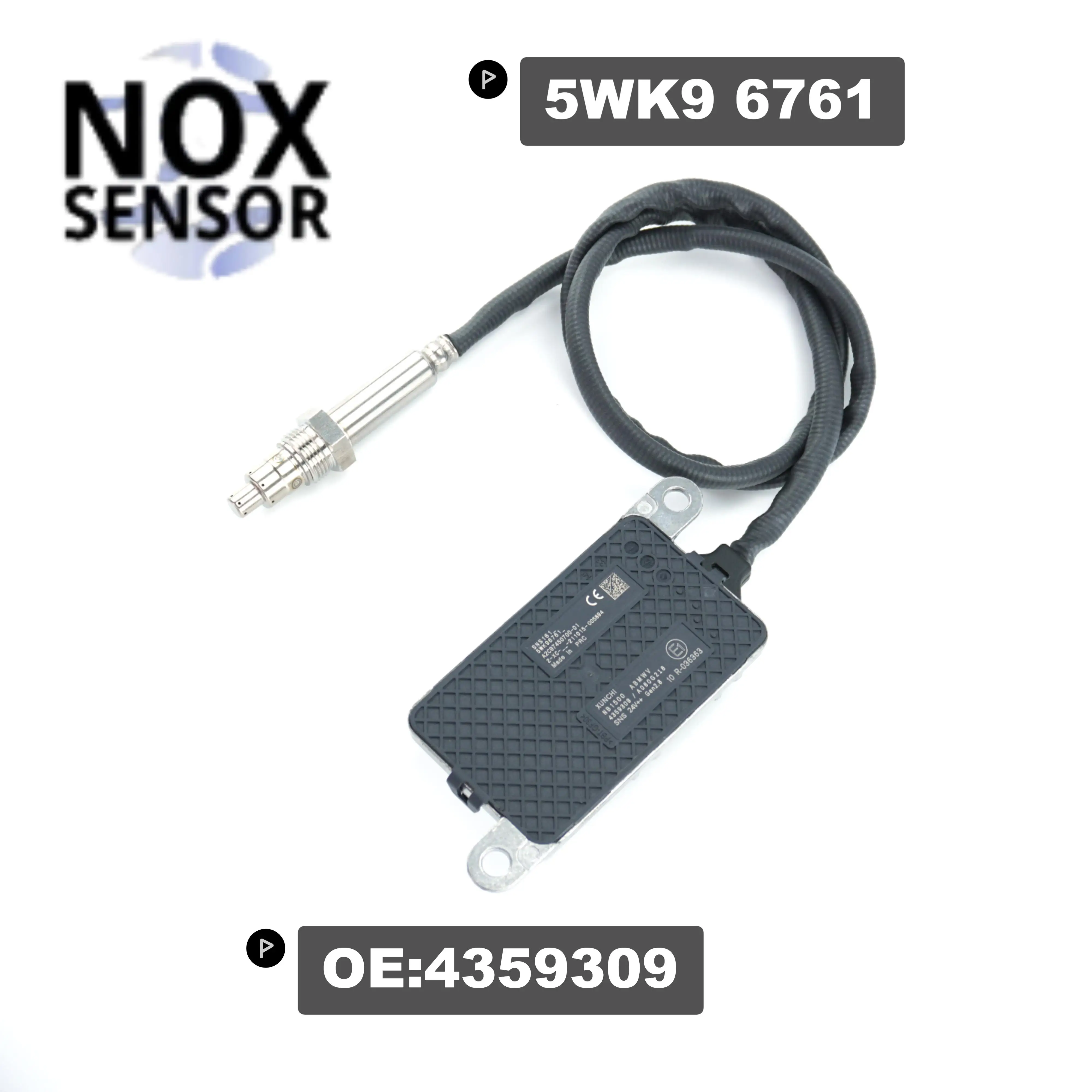 5WK96761 4359309 5WK9 6761 оригинальный новый датчик азота и кислорода NOx для двигателя CUMMINS, запасные части для грузовиков, 24 В, автомобильные аксессуары, инструменты
5WK96761 4359309 5WK9 6761 оригинальный новый датчик азота и кислорода NOx для двигателя CUMMINS, запасные части для грузовиков, 24 В, автомобильные аксессуары, инструменты