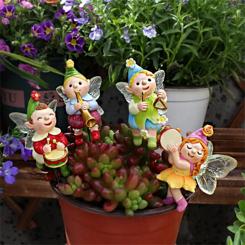 Resin Ornaments Durable Fairy Angel Flower Pot Decoration Wear-resistant And Durable Micro Landscape Potted Plant Decorations
Resin Ornaments Durable Fairy Angel Flower Pot Decoration Wear-resistant And Durable Micro Landscape Potted Plant Decorations