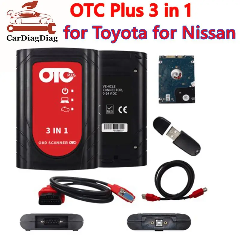 OTC Plus 3 in 1 Diagnostic Tool Techstream Consult 3 Plus Offline Coding/Programming for Toyota OBD Scanner GTS With HDD
OTC Plus 3 in 1 Diagnostic Tool Techstream Consult 3 Plus Offline Coding/Programming for Toyota OBD Scanner GTS With HDD