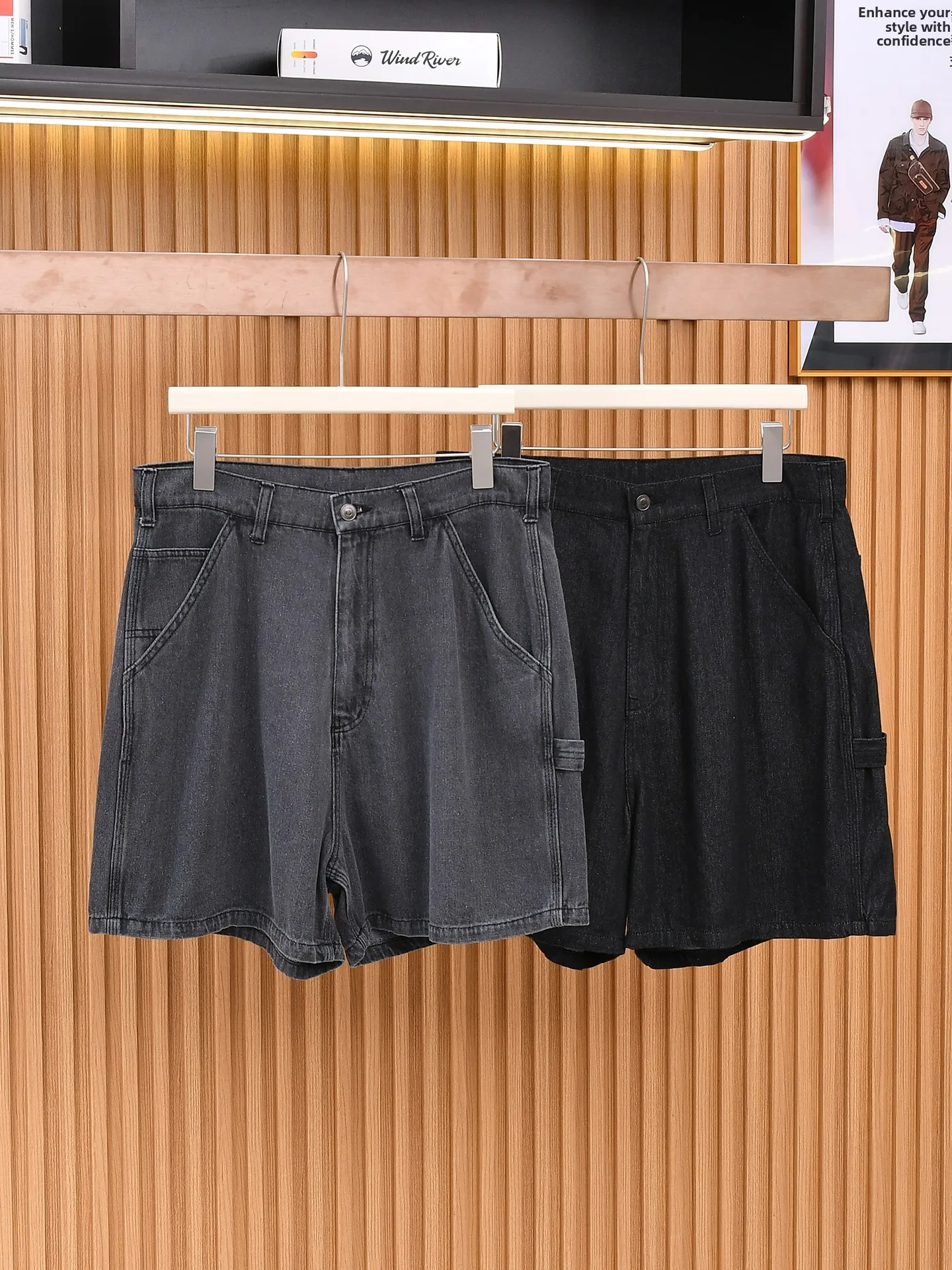 High Street Style Cotton Breathable Men's Summer Fashion Casual Retro Denim Shorts Straight Leg High Waist Basic Color
High Street Style Cotton Breathable Men's Summer Fashion Casual Retro Denim Shorts Straight Leg High Waist Basic Color