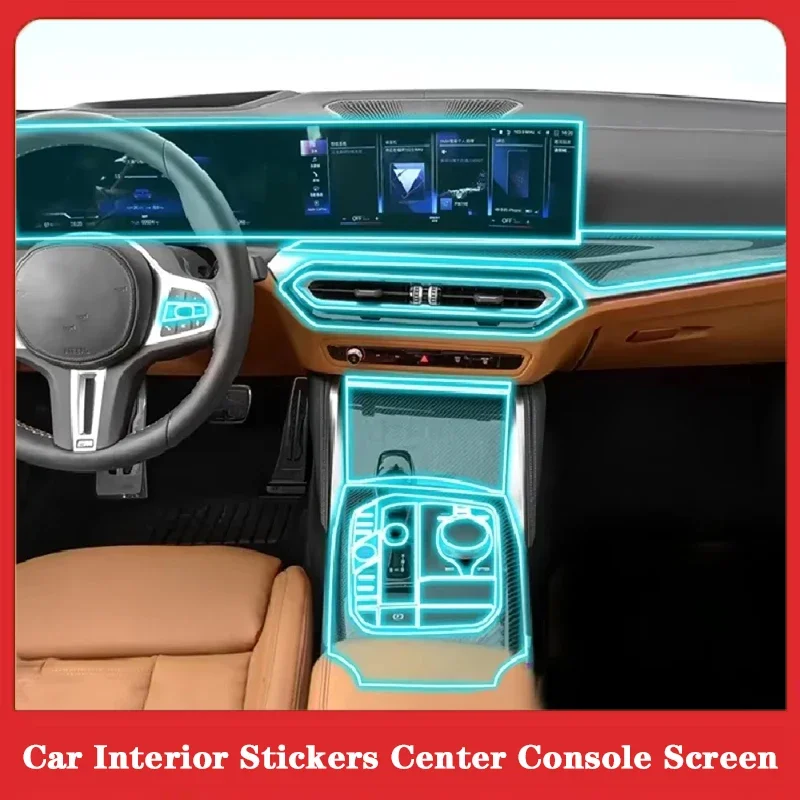 Car Interior TPU Protective Film Dashboard GPS Transparent Anti-scratch Repair Stickers Accessories For BMW I3 I4 G26 2022 2023
Car Interior TPU Protective Film Dashboard GPS Transparent Anti-scratch Repair Stickers Accessories For BMW I3 I4 G26 2022 2023