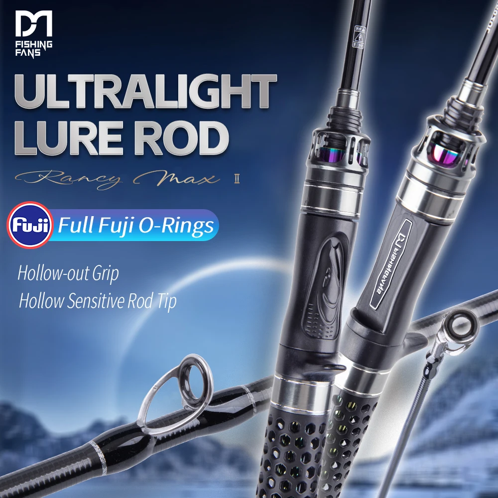 Удочка FISHINGFANS RANCY MAX 2.0 с полым кончиком, сверхлегкая, мощность 1-6г/2-7г, кольца FUJI O, полая рукоятка, быстрый строй
Удочка FISHINGFANS RANCY MAX 2.0 с полым кончиком, сверхлегкая, мощность 1-6г/2-7г, кольца FUJI O, полая рукоятка, быстрый строй