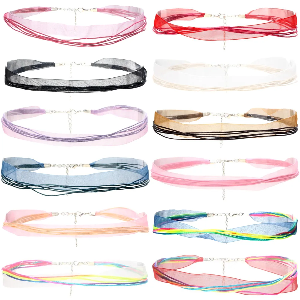 43CM Length 3Strand/bag 12MM Silk Ribbon Waxed Cotton Rainbow Color Cord Thread Line DIY Necklace Jewelry Making
43CM Length 3Strand/bag 12MM Silk Ribbon Waxed Cotton Rainbow Color Cord Thread Line DIY Necklace Jewelry Making