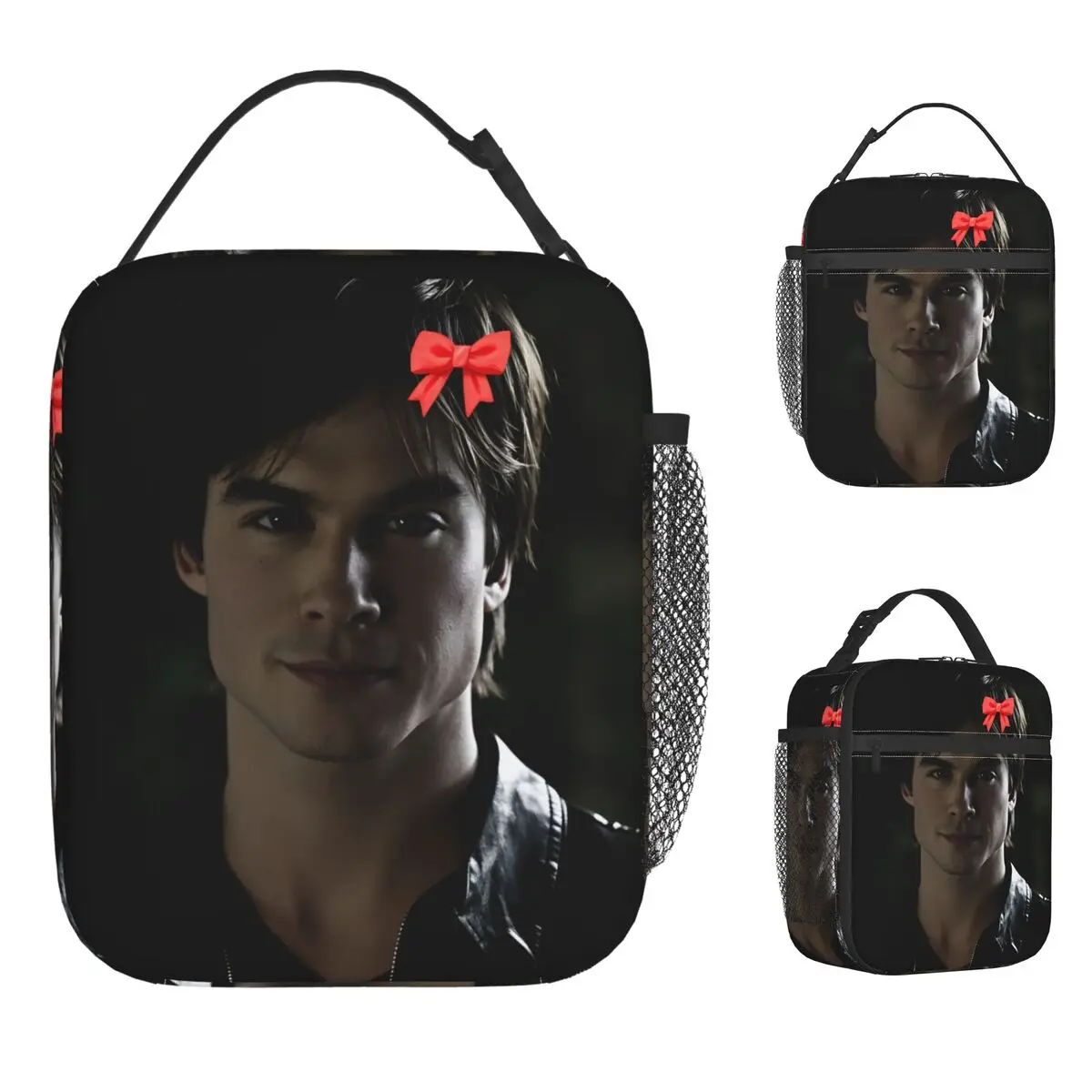 Damon Salvatore The Vampire Diaries Сумка для обеда Модная коробка для обеда Школьная портативная сумка-тоут на молнии для женщин Сумка-холодильник
Damon Salvatore The Vampire Diaries Сумка для обеда Модная коробка для обеда Школьная портативная сумка-тоут на молнии для женщин Сумка-холодильник
