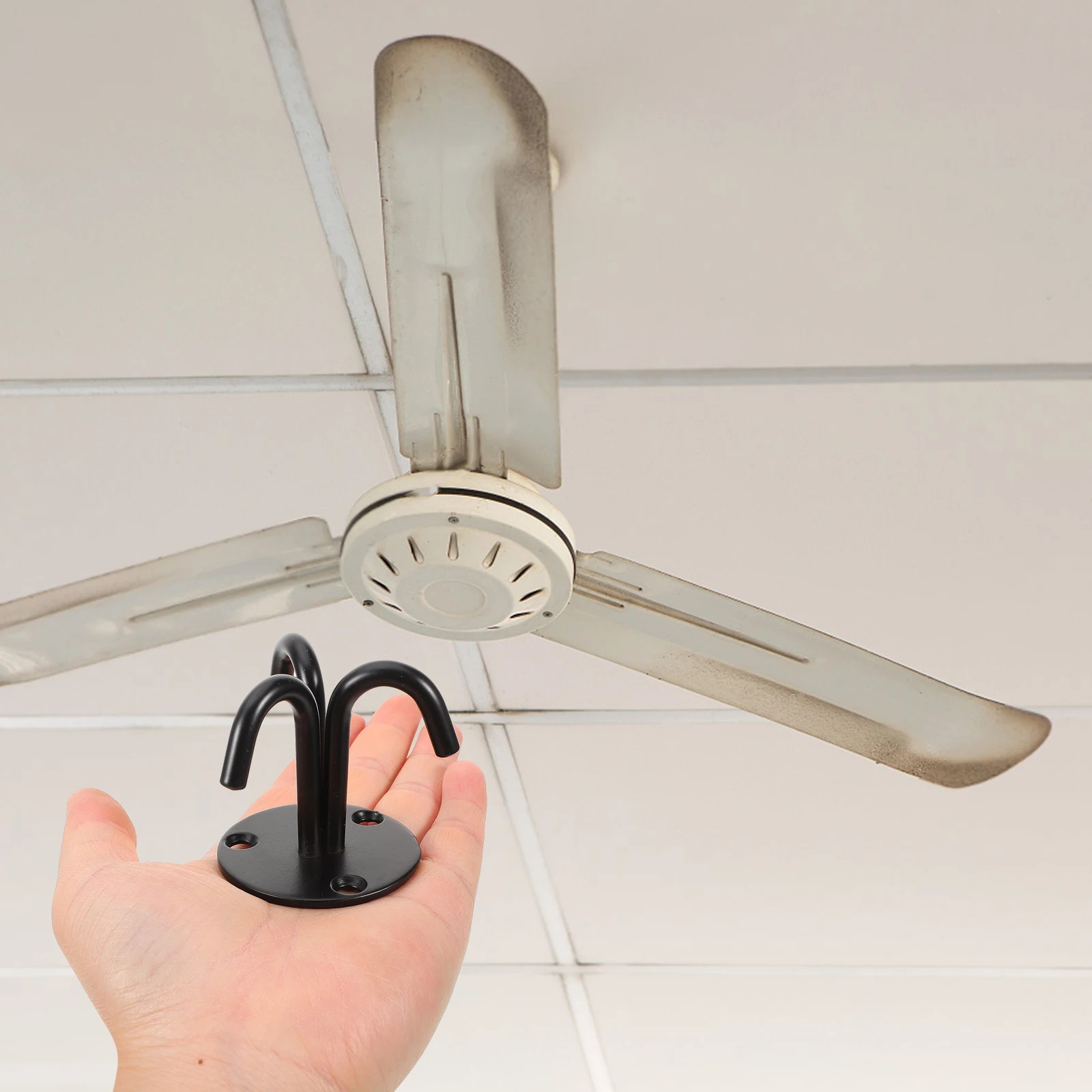 Black Ceiling Hooks Heavy Duty Stainless Steel Hanging Hook For Home Bathroom Plant No Hole Easy Open Long Use Weight Capacity
Black Ceiling Hooks Heavy Duty Stainless Steel Hanging Hook For Home Bathroom Plant No Hole Easy Open Long Use Weight Capacity