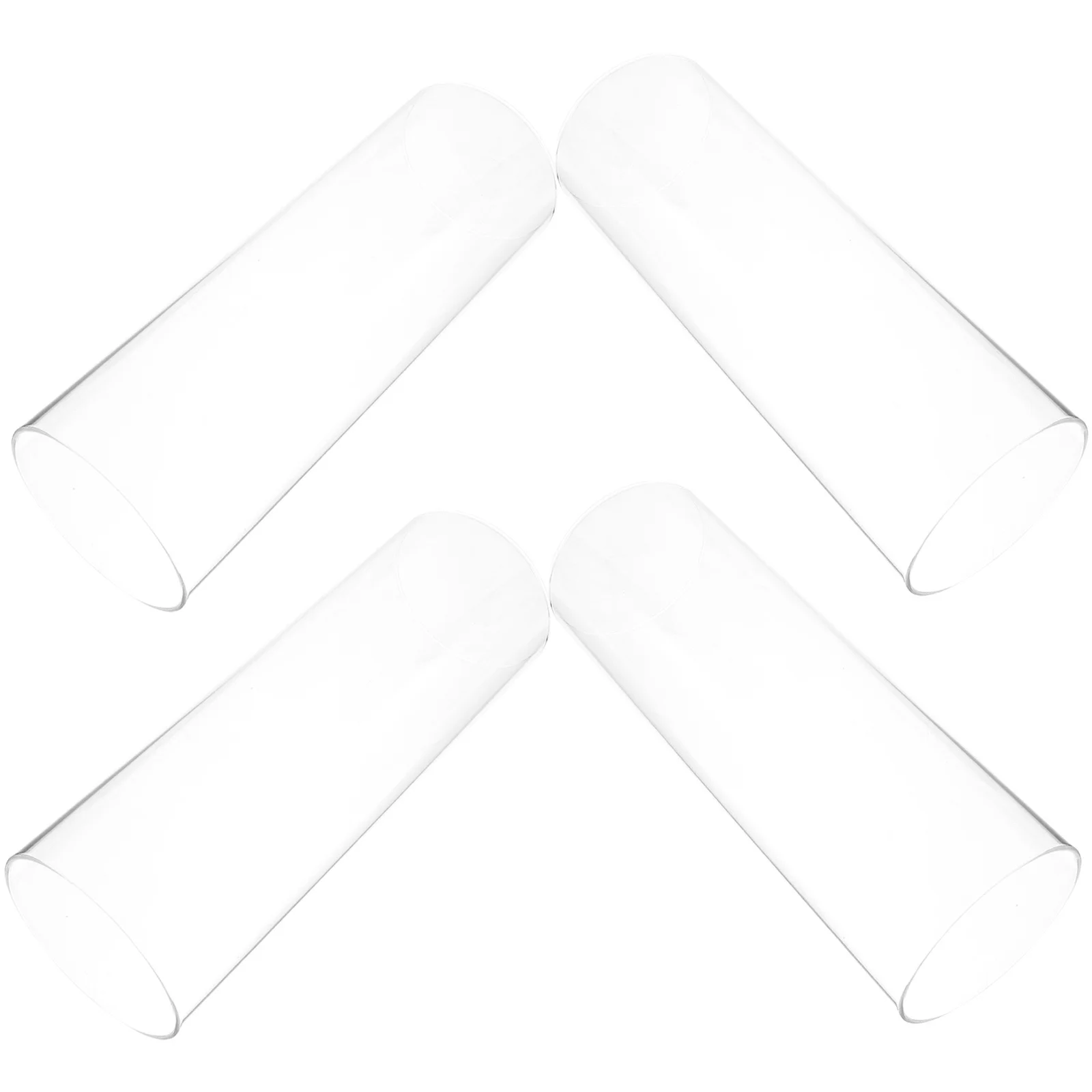 4Pcs High Quality Glass Covers Cylinder Shape Windproof Shade Decorative Covers Glass Cover Containers
4Pcs High Quality Glass Covers Cylinder Shape Windproof Shade Decorative Covers Glass Cover Containers