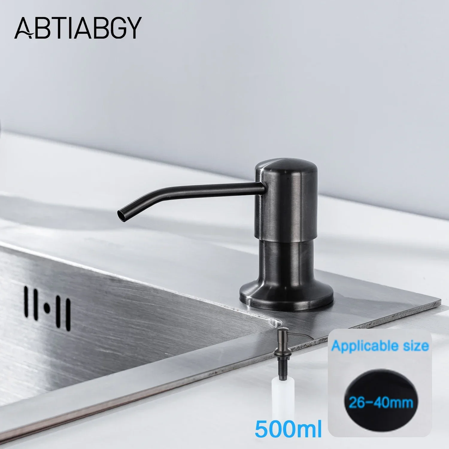 500ml Liquid Soap Dispenser Kitchen Sink Counter Lotion Soap Dispensers Manually Press Bathroom Accessories Gunmetal Red Bronze
500ml Liquid Soap Dispenser Kitchen Sink Counter Lotion Soap Dispensers Manually Press Bathroom Accessories Gunmetal Red Bronze