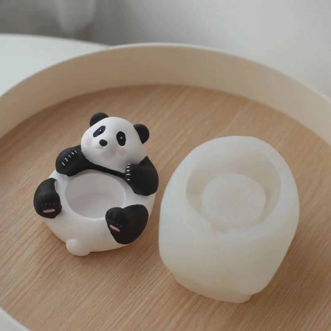 Panda Tea Candle Holder Handmade Clay Molds for DIY Ceramic Crafts and Tea Light Candle Making
Panda Tea Candle Holder Handmade Clay Molds for DIY Ceramic Crafts and Tea Light Candle Making