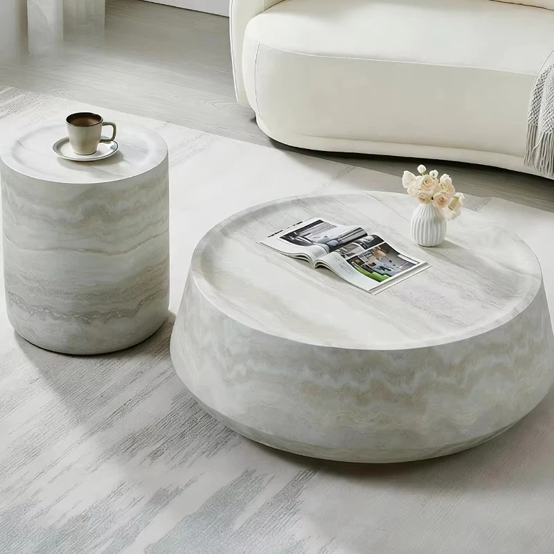 Modern coffee table creative art fiberglass side table living room corner combination
Modern coffee table creative art fiberglass side table living room corner combination