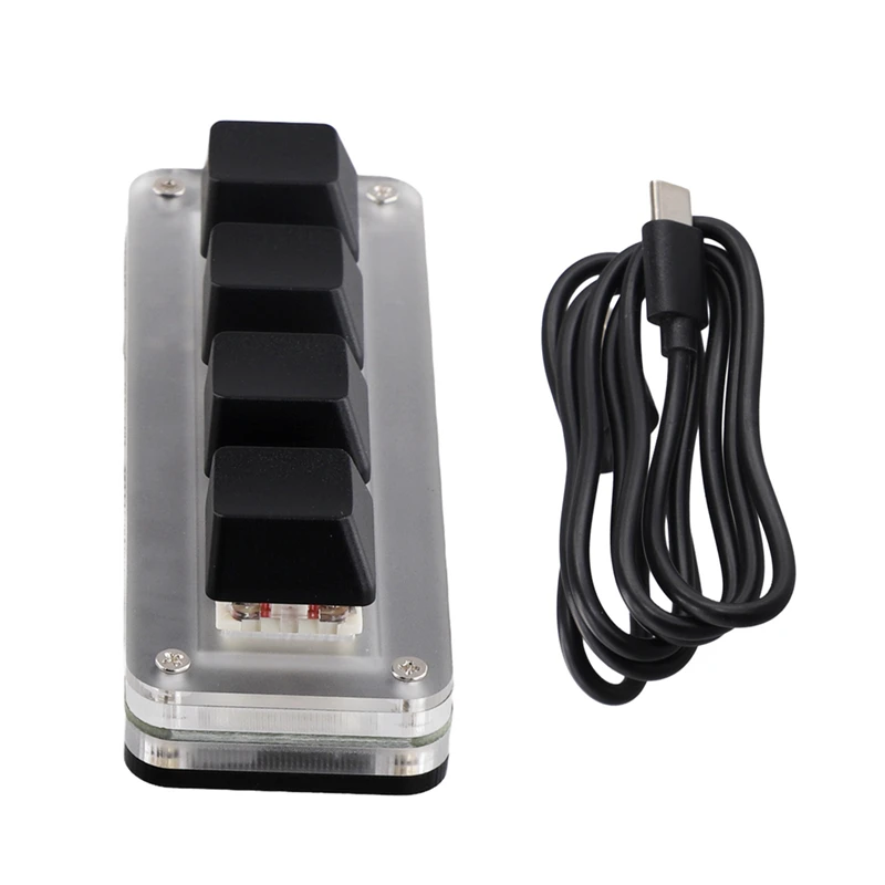 BEDW-USB Programming Macro Custom Keyboard RGB 4 Keys Knob Gaming Mechanical Hot Swap Keyboard For Photoshop Drawing
BEDW-USB Programming Macro Custom Keyboard RGB 4 Keys Knob Gaming Mechanical Hot Swap Keyboard For Photoshop Drawing