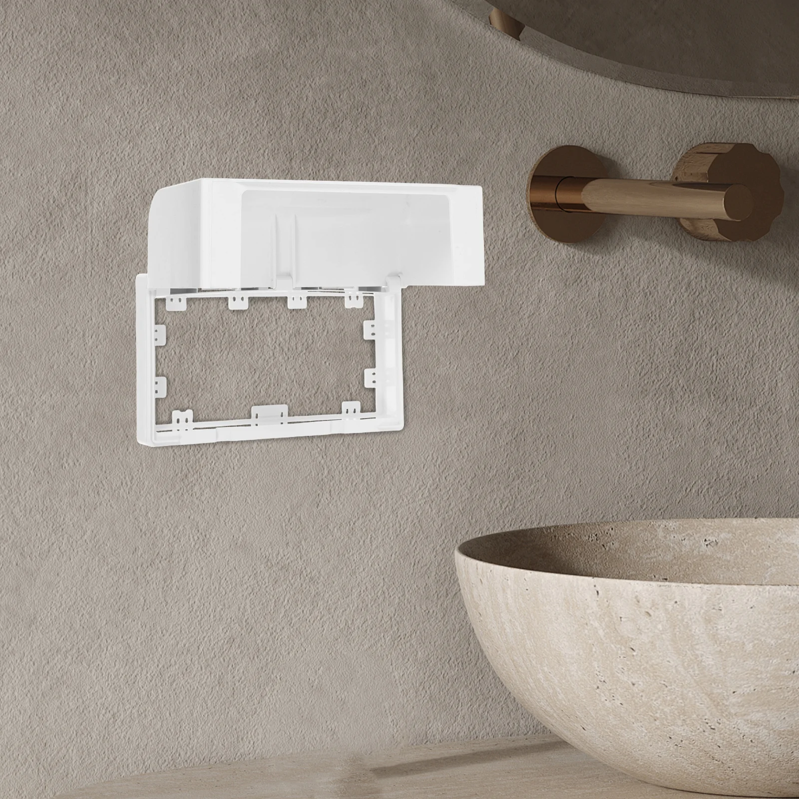 Double Socket Waterproof Electrical Outlet Cover Adhesive Mounted Outdoor Receptacle Protector Box Elevated Splash Proof
Double Socket Waterproof Electrical Outlet Cover Adhesive Mounted Outdoor Receptacle Protector Box Elevated Splash Proof