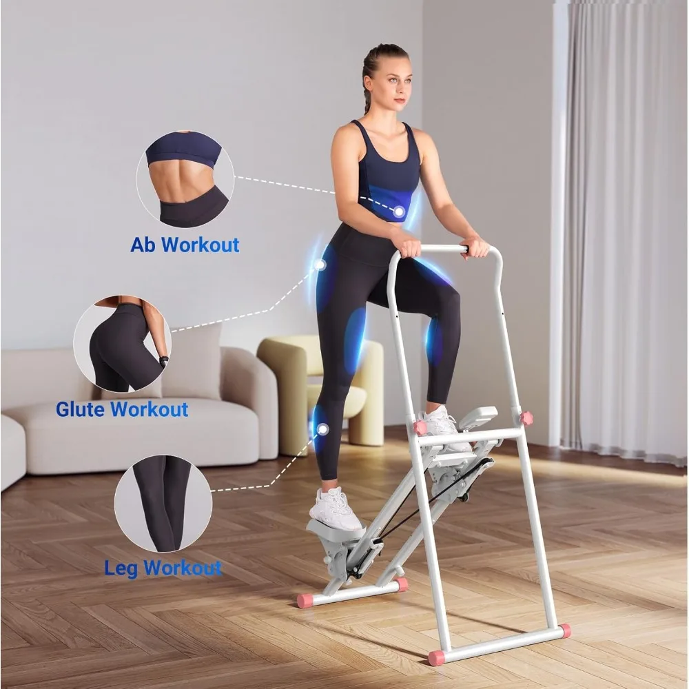 rcStair Stepper for Home Gym Exercise, New Version Vertical Climber Machine for Full-Body Workout, Compact Folding Cardio
rcStair Stepper for Home Gym Exercise, New Version Vertical Climber Machine for Full-Body Workout, Compact Folding Cardio