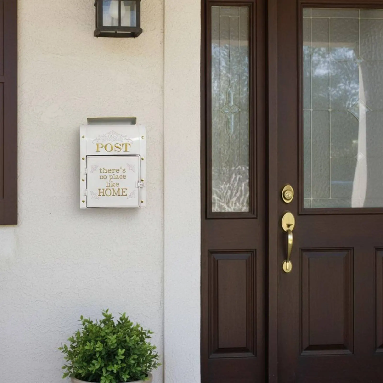 Embossed Wall Mailbox Easy to Install Decorative Post Box for Indoor Storage
Embossed Wall Mailbox Easy to Install Decorative Post Box for Indoor Storage