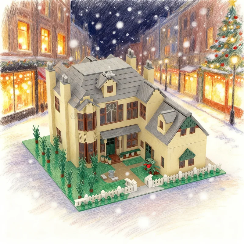 3472 детали MOC 261 Модульная модель городской улицы Turner Lane, конструктор, игрушка, подарок, креативный коллекционный набор для демонстрации, премиум-класс для взрослых
3472 детали MOC 261 Модульная модель городской улицы Turner Lane, конструктор, игрушка, подарок, креативный коллекционный набор для демонстрации, премиум-класс для взрослых