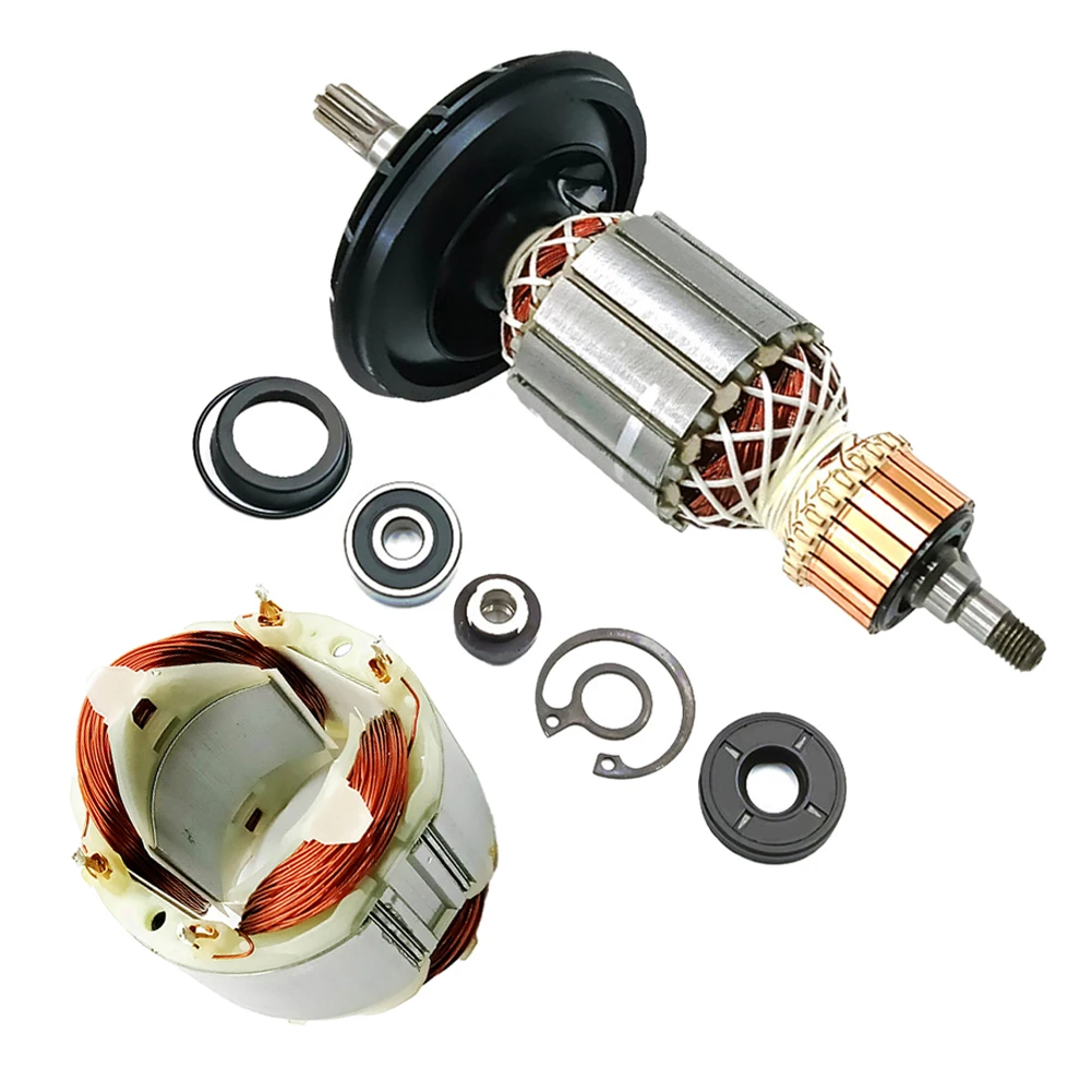 For Bosch RH540 RH540S Motor Armature and Field Coil Replacement Parts Set 1619P10864 and 1619P08324 for Motor Maintenance
For Bosch RH540 RH540S Motor Armature and Field Coil Replacement Parts Set 1619P10864 and 1619P08324 for Motor Maintenance