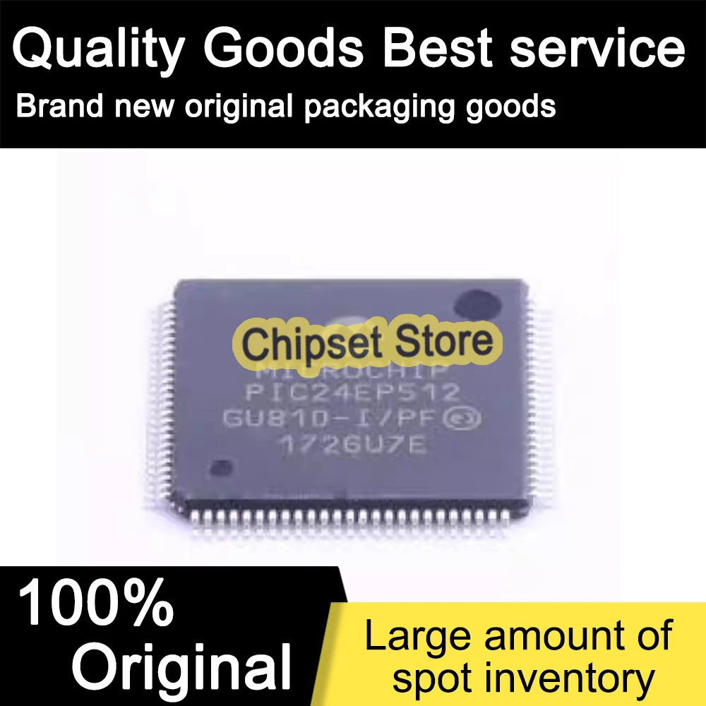 PIC24EP512GU810-I/PF LQFP IC 100% Brand new
PIC24EP512GU810-I/PF LQFP IC 100% Brand new
