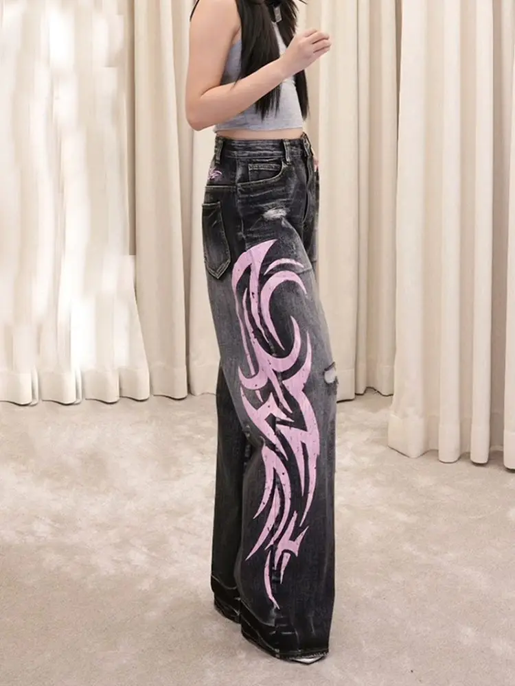 American Y2k style contrasting blade print gothic jeans autumn and winter new style sexy girl punk style floor pants women jeans
American Y2k style contrasting blade print gothic jeans autumn and winter new style sexy girl punk style floor pants women jeans